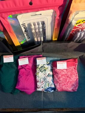 Lane Bryant Cacique 4CT no show boy short panties - new w/tags